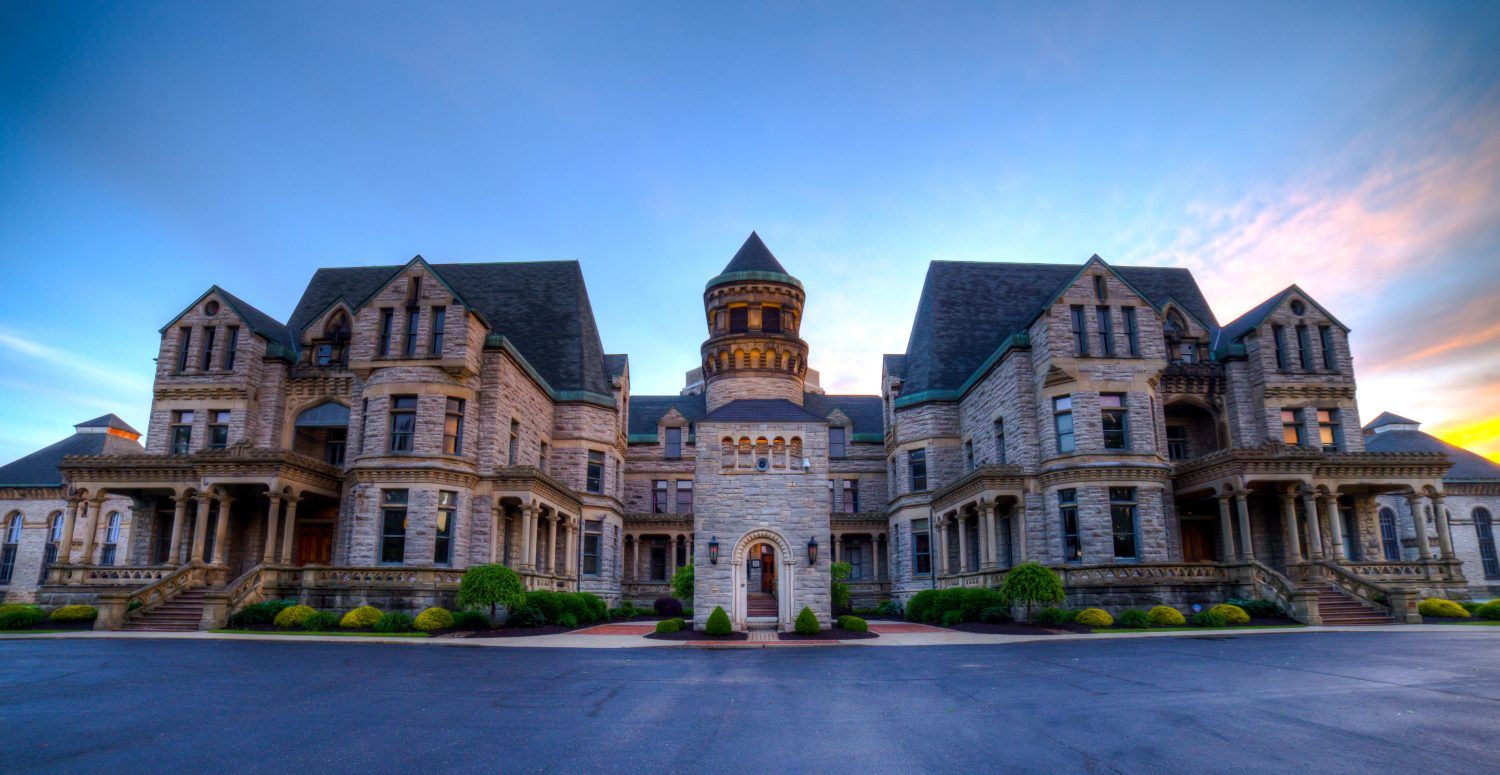 Stunning photography of the outside of The Ohio State Reformatory