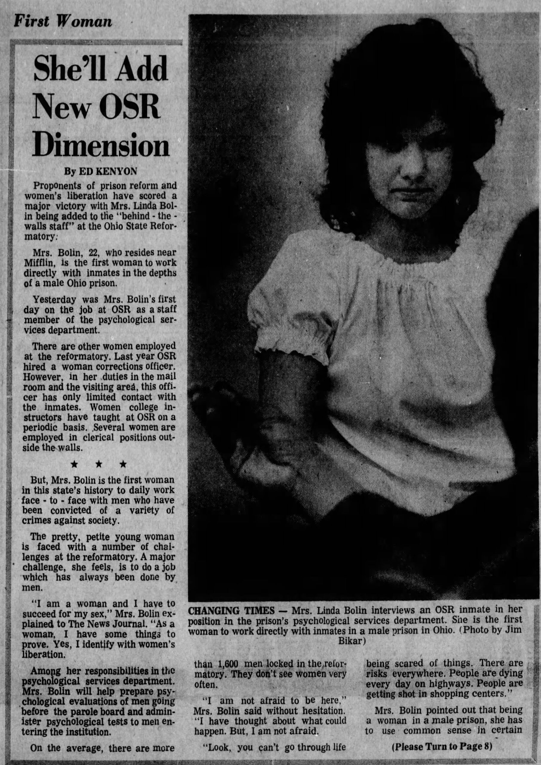 She’ll Add New OSR Dimension - The Ohio State Reformatory